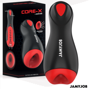 JAMYJOB - CORE-X MASTURBADOR AUTOMTICO 5 MODOS ONDAS ESTIMULADORAS Y VIBRACIÓN