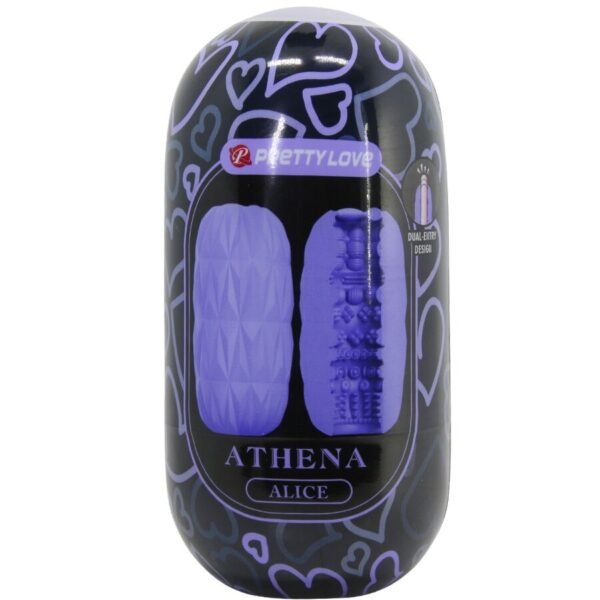 PRETTY LOVE - ATHENA ALICE MASTURBADOR MASCULINO MORADO - Imagen 8