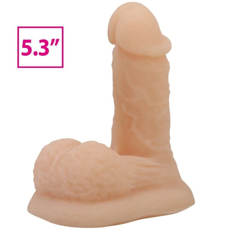 PRETTY LOVE - WILDON DILDO ULTRA REALÍSTICO Y ELÁSTICO 10 CM NATURAL - Imagen 8
