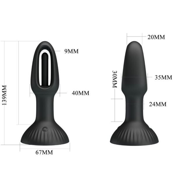 PRETTY LOVE - HUBERT PLUG ANAL CON 7 MODOS DE VIBRACIÓN - Imagen 6