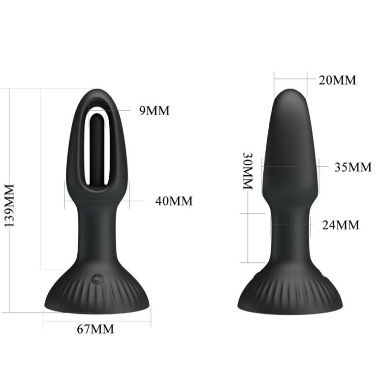 PRETTY LOVE - HUBERT PLUG ANAL CON 7 MODOS DE VIBRACIÓN - Imagen 6