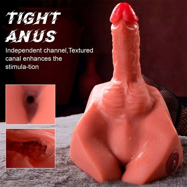 XISE - MICHAEL MASTURBADOR DILDO Y ANO REALÍSTICO CON THRUSTING 15 CM - Imagen 12