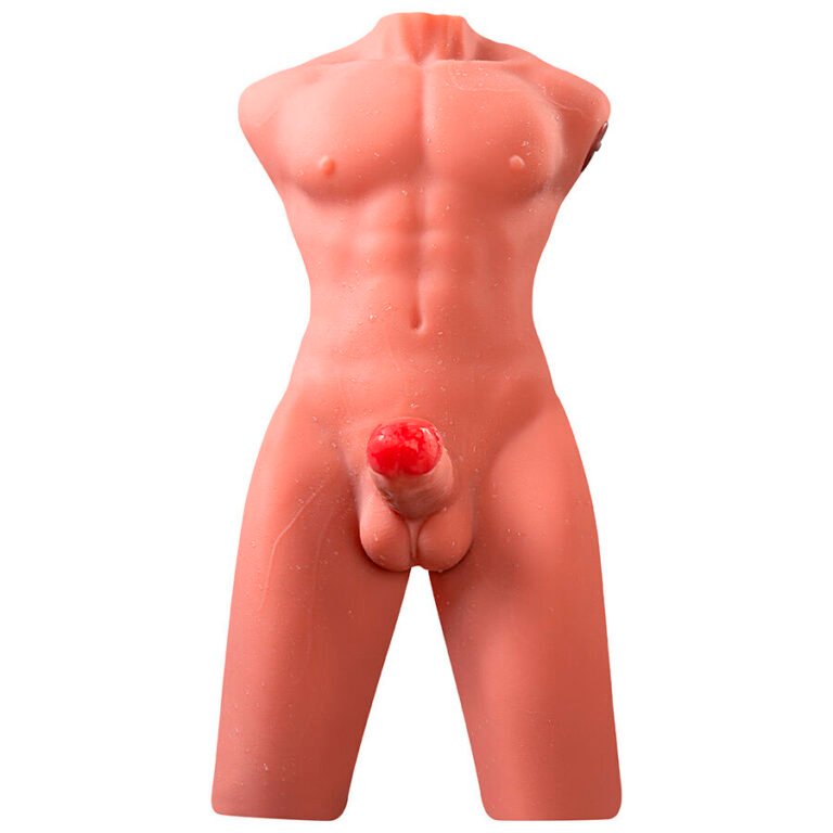 XISE - JASON HALF BODY TORSO REALÍSTICO MASCULINO CON THRUSTING Y VIBRACIÓN 55 CM - Imagen 4