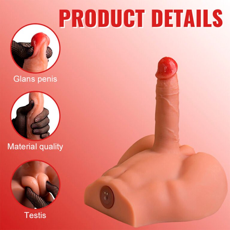XISE - PEEL DILDO ASS MASTURBADOR DILDO REALÍSTICO POSICIÓN FRONTAL CON THRUSTING 17,5 CM - Imagen 9