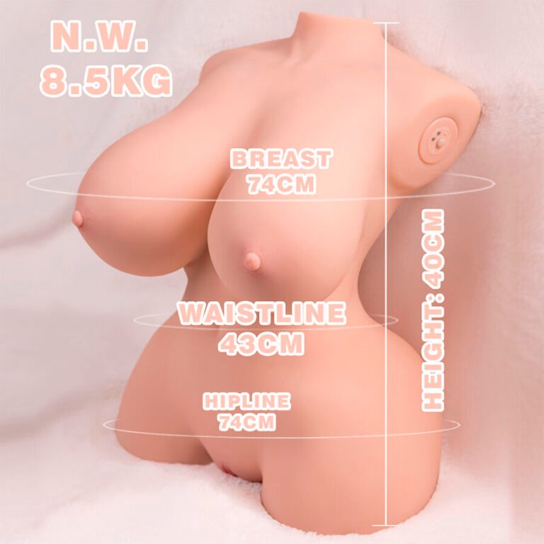 XISE - TINY THRUSTING TORSO REALÍSTICO CON VIBRACIÓN FEMENINO 40 CM - Imagen 11
