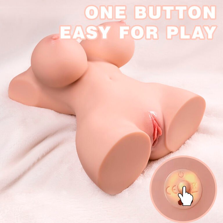 XISE - TINY THRUSTING TORSO REALÍSTICO CON VIBRACIÓN FEMENINO 40 CM - Imagen 10
