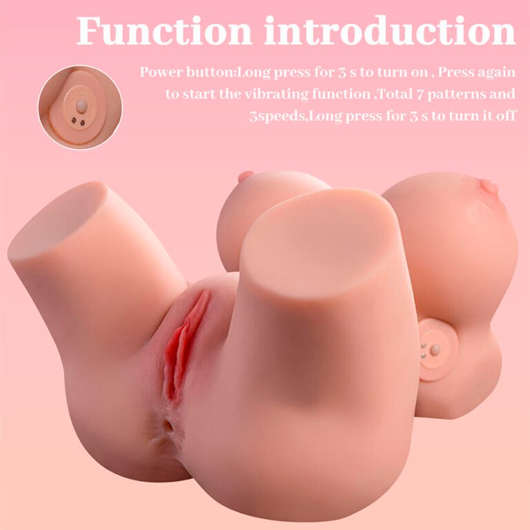 XISE - FRIEDA TORSO REALÍSTICO FEMENINO CON VIBRACIÓN 36 CM - Imagen 11