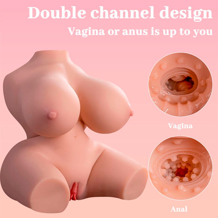 XISE - FRIEDA TORSO REALÍSTICO FEMENINO CON VIBRACIÓN 36 CM - Imagen 12