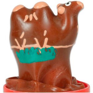 CONDOMERIE - PRESERVATIVO DECORATIVO PINTADO A MANO CAMELLO