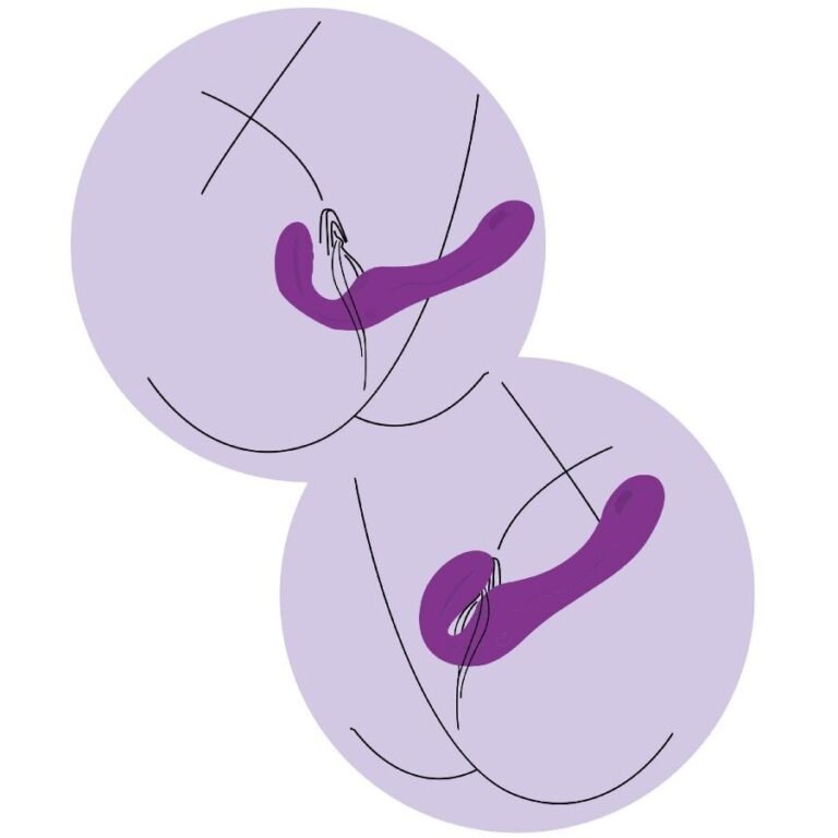 XOCOON - STRAPLESS STRAP-ON VIBRADOR 2 EN 1 CON CONTROL REMOTO MORADO - Imagen 14