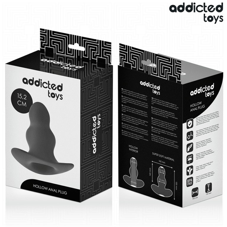 ADDICTED TOYS - PLUG ANAL HUECO SILICONA TALLA XXL 15,2 CM - Imagen 7