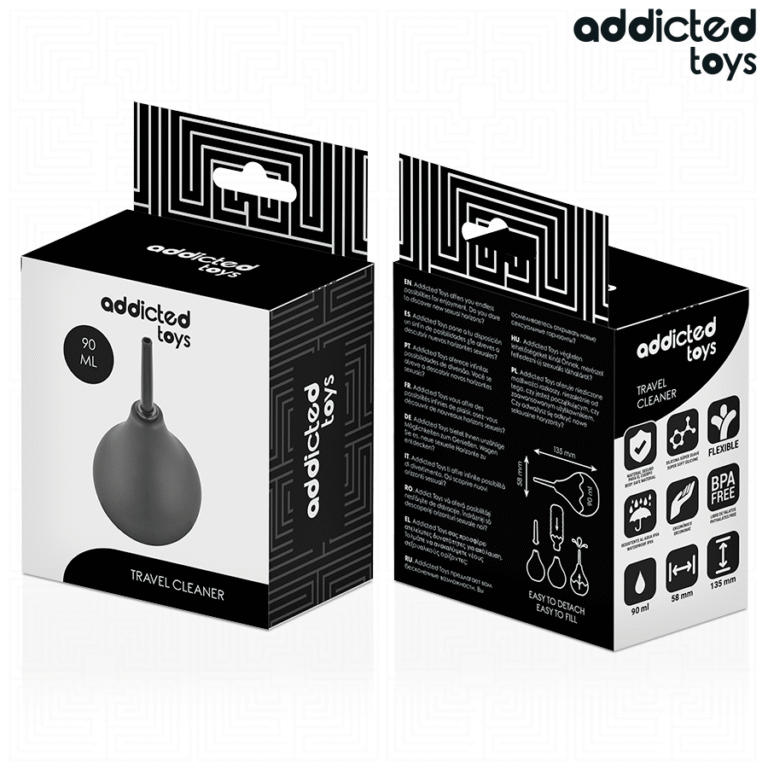 ADDICTED TOYS - LIMPIADOR ANAL DE VIAJE TALLA S 90 ML - Imagen 7
