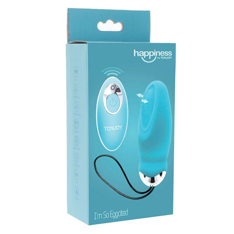 TOYJOY - HAPPINESS IM SO EGGCITED VIBRADOR CON CONTROL REMOTO AZUL - Imagen 7
