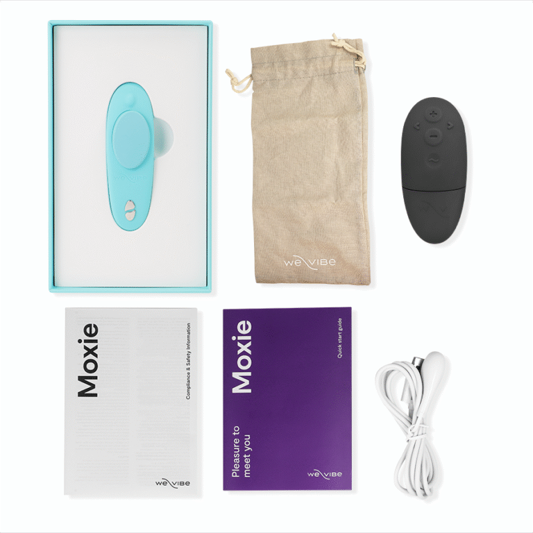 WE-VIBE - MOXIE + VIBRADOR CLÍTORIS AQUA - Imagen 6