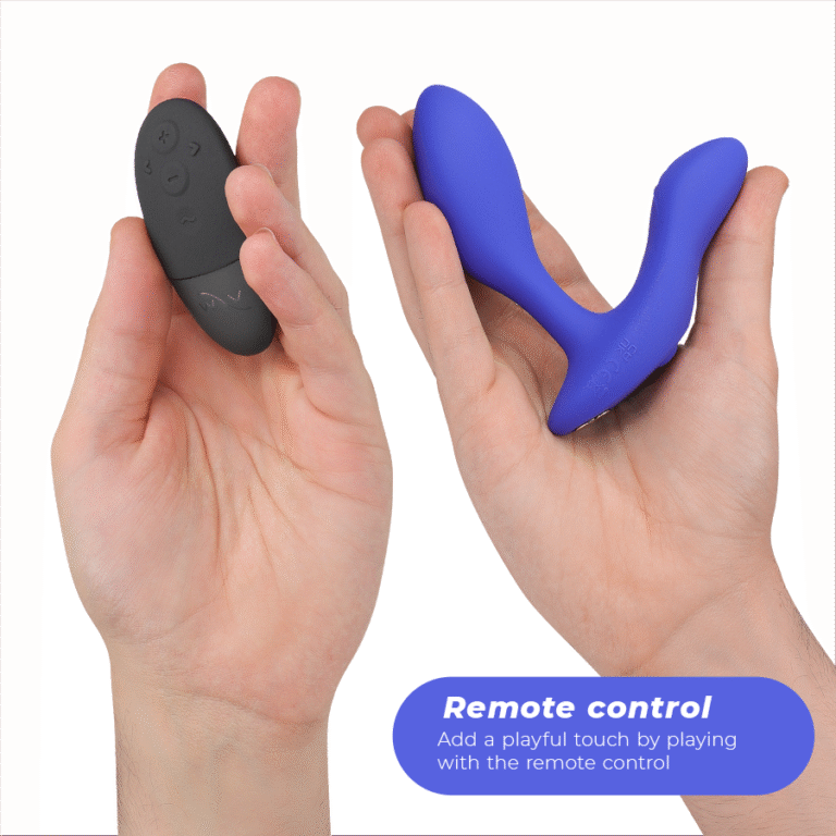 WE-VIBE - VECTOR+ MASAJEADOR DE PRÓSTATA AZUL - Imagen 3