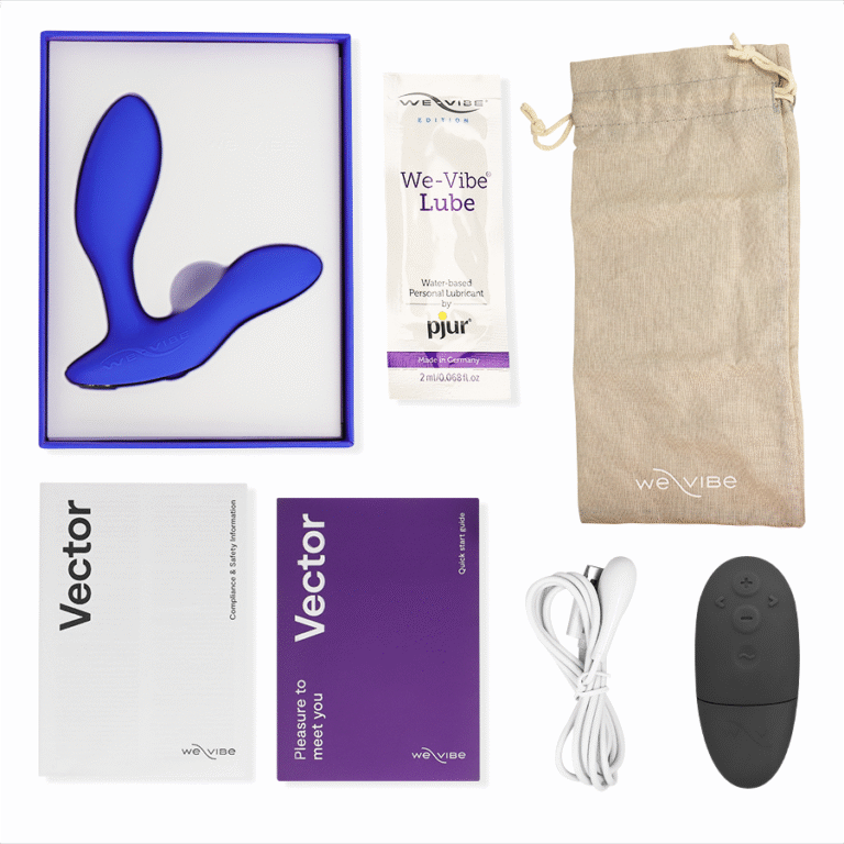WE-VIBE - VECTOR+ MASAJEADOR DE PRÓSTATA AZUL - Imagen 6