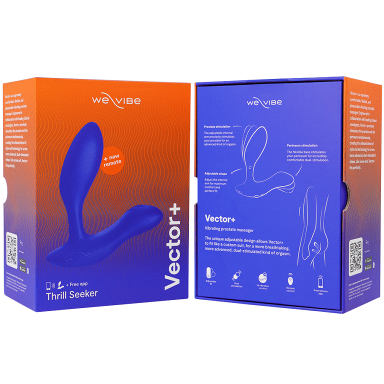 WE-VIBE - VECTOR+ MASAJEADOR DE PRÓSTATA AZUL - Imagen 7