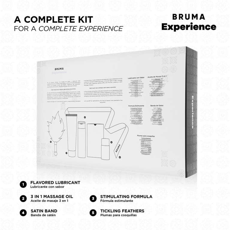 BRUMA XPERIENCE - KIT TENTACIÓN DULCE TARTA AMERICANA CON POTENCIADOR DE ORGASMOS - Imagen 7