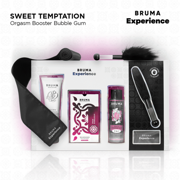 BRUMA XPERIENCE - KIT TENTACIÓN DULCE CHICLE CON POTENCIADOR DE ORGASMOS - Imagen 2