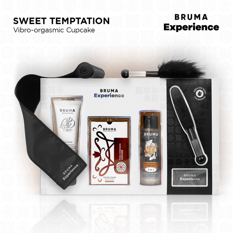 BRUMA XPERIENCE - KIT TENTACIÓN DULCE TARTA AMERICANA VIBRO-ORGÁSMICA - Imagen 2