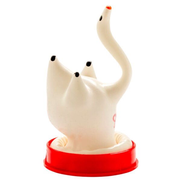CONDOMERIE - PRESERVATIVO DECORATIVO PINTADO A MANO CISNE - Imagen 2