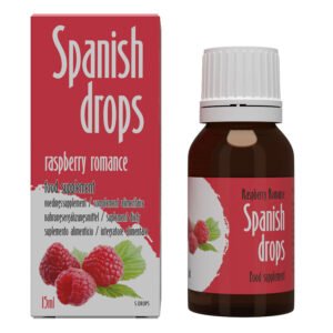 COBECO - SPANISH DROPS FRAMBUESA ROMANCE GOTAS ESTIMULANTES 15 ML
