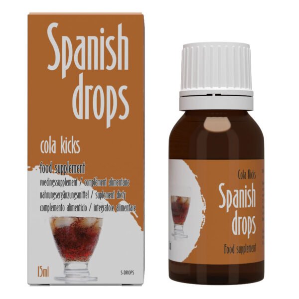 COBECO - SPANISH DROPS COLA KICKS GOTAS ESTIMULANTES 15 ML
