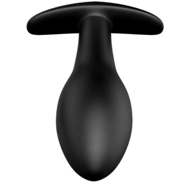 PRETTY LOVE - PLUG ANAL SILICONA FORMA ANCLA 12 MODOS VIBRACIÓN NEGRO - Imagen 6