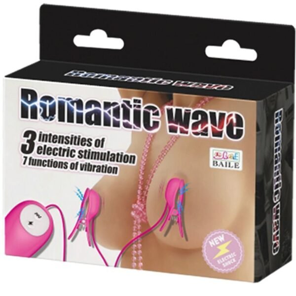 BAILE - ROMANTIC WAVE PIZAS CON VIBRACIÓN Y ELECTROSHOCK FUCSIA - Imagen 7