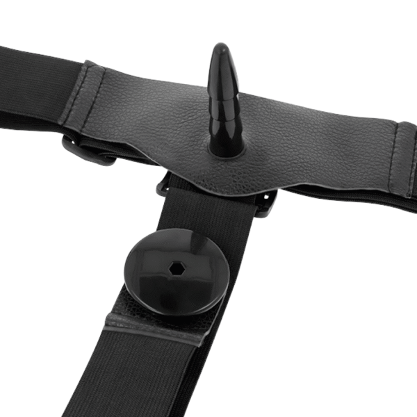 HARNESS ATTRACTION - HARRIS DOBLE PENETRACIÓN CON VIBRACIÓN 18 CM -O- 3.5 CM - Imagen 5
