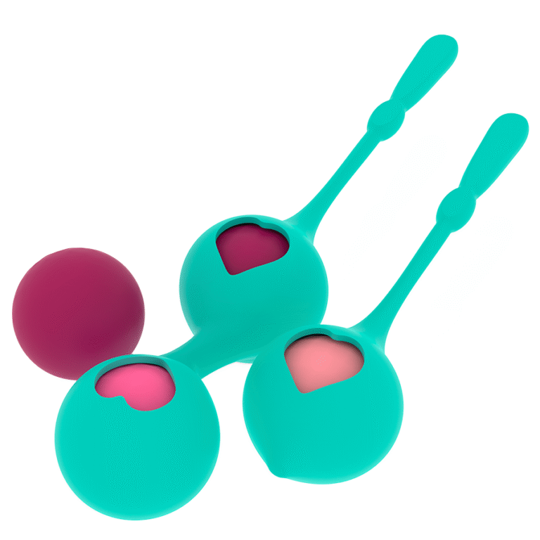 SET DEVA RITUAL ENTRENAMIENTO PELVICO VERDE AQUA - Imagen 4