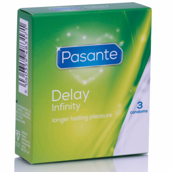PASANTE - RETARDANTES PRESERVATIVOS INFINITY 3 UNIDADES