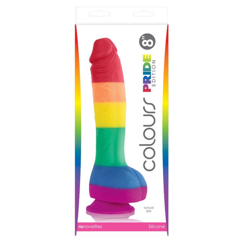 PRIDE - LGBT FLAG DILDO 19 CM - Imagen 2