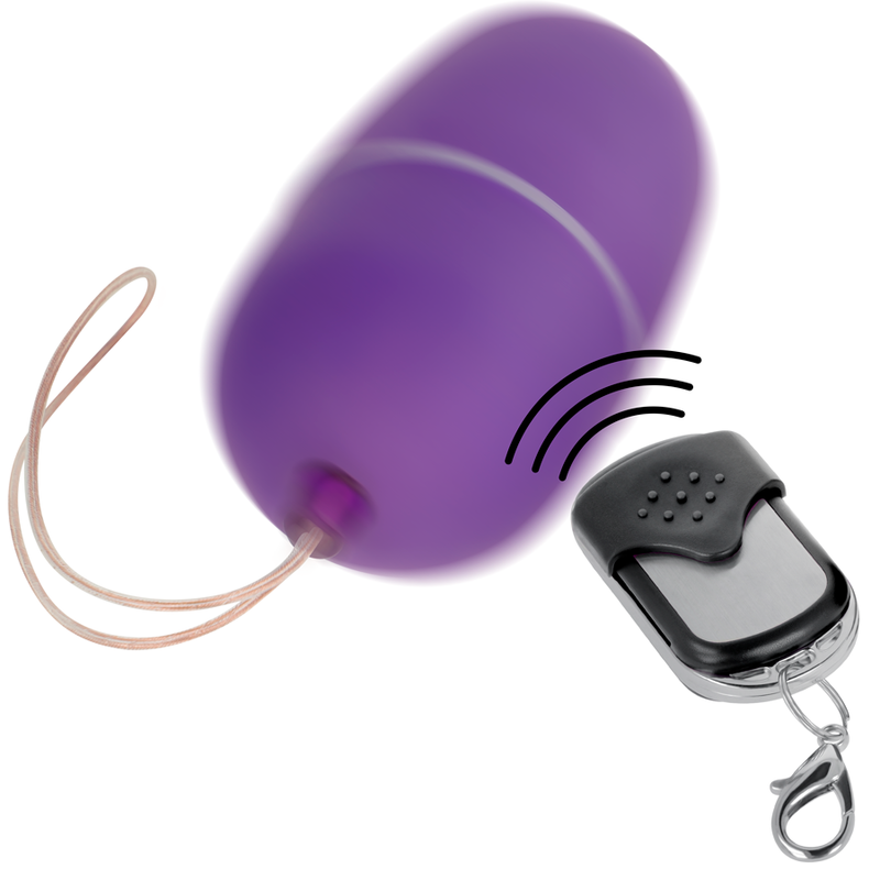ONLINE - REMOTE CONTROL VIBRATING EGG M PURPLE - Imagen 2