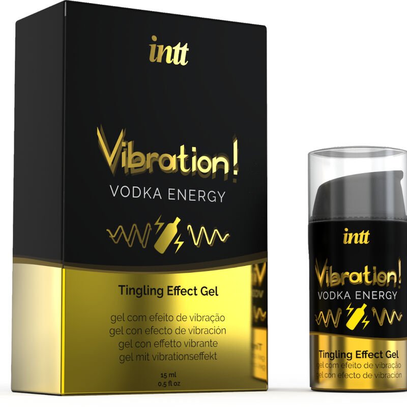 INTT - POWERFUL INTIMATE STIMULANT LIQUID VIBRATING GEL VODKA 15ML - Imagen 2