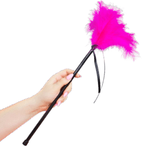 SECRETPLAY - PINK FEATHERS 40 CM