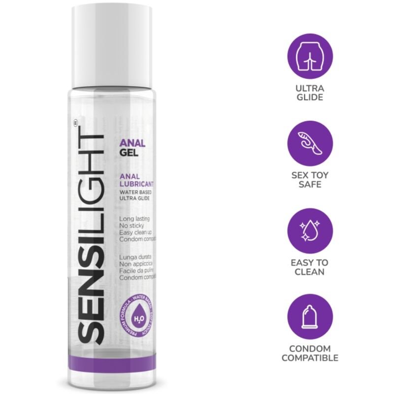 INTIMATELINE - SENSILIGHT ANAL SLIDING GEL 60 ML - Imagen 2