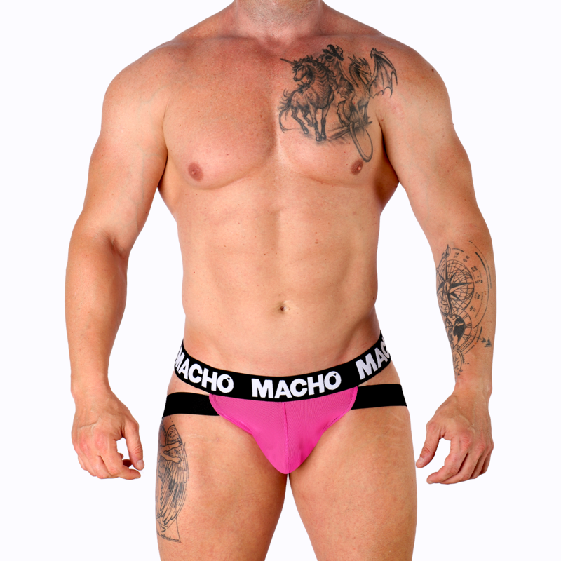 MACHO - MX28FR JOCK PINK NEON L - Imagen 2