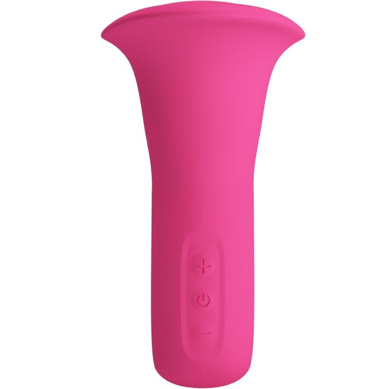 PRETTY LOVE - CLYDE ORAL VIBRATOR VIBRATING TONGUE 12 VIBRATIONS PINK - Imagen 2