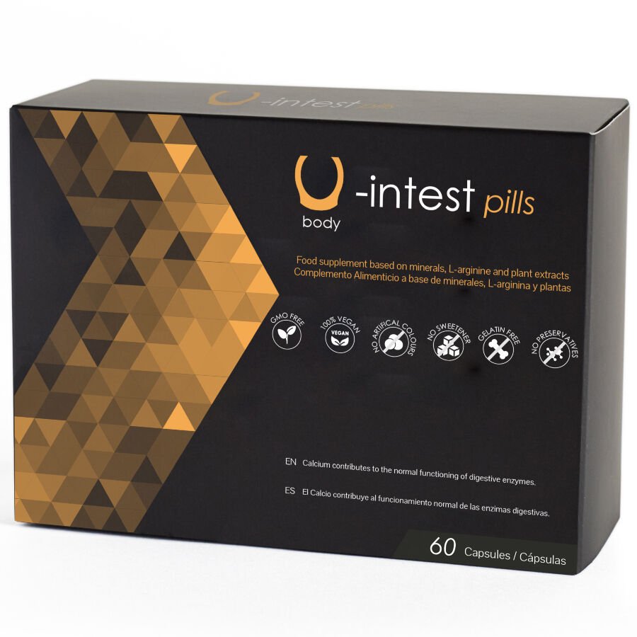 U-INTEST Pills – Complemento alimenticio para el cuidado digestivo e intestinal - Imagen 2