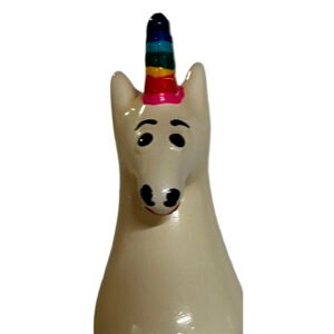 CONDOMERIE - HANDPAINTED NOVELTY CONDOMS UNICORN RAINBOW