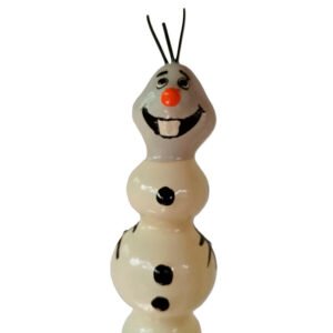 CONDOMERIE - HANDPAINTED NOVELTY CONDOMS CUTE SNOWMAN XL