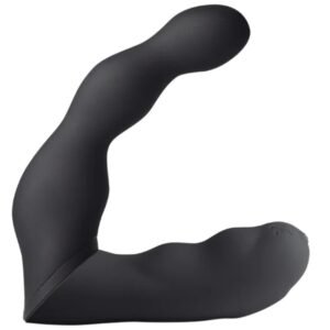ROCKS-OFF - BLACK PROSTATE AND ANAL VIBRATOR ADAPTER