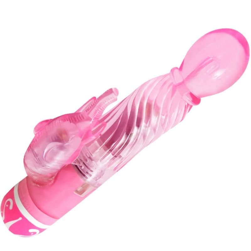 BAILE - VIBRADOR MULTIVELOCIDAD CON ESTIMULADOR ROSA - Imagen 2