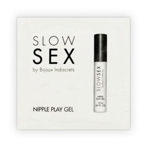BIJOUX - SLOW SEX NIPPLE STIMULATING GEL NIPPLE PLAY SINGLE DOSE GEL 6 ML