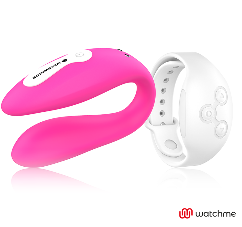 WEARWATCH - WATCHME DUAL TECHNOLOGY VIBRATOR FUCHSIA / SNOW - Imagen 2