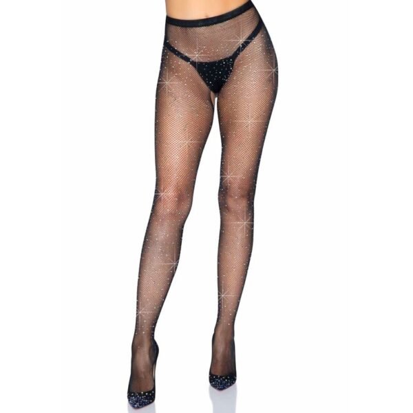 LEG AVENUE - MEDIAS DE RED CON ABERTURA - Imagen 2