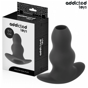 ADDICTED TOYS - HOLLOW ANAL PLUG SILICONE SIZE XXL 15.2 CM