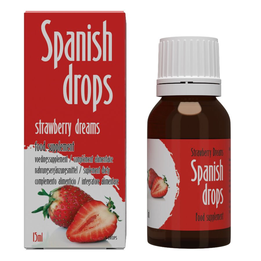 Spanish Fly – Complemento alimenticio en gotas con sabor a Fresa