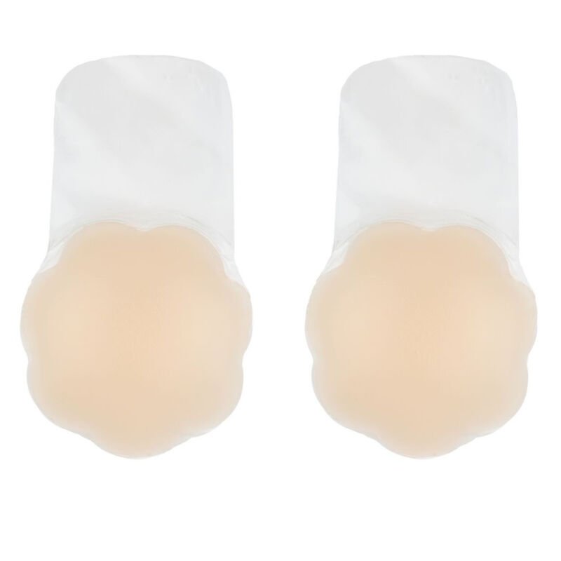 BYE-BRA - ELEVADOR PECHO PUSH-UP SILICONA NATURAL TALLA M - Imagen 2